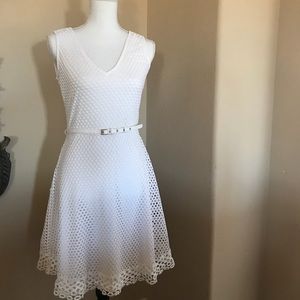 White Eyelet Dress